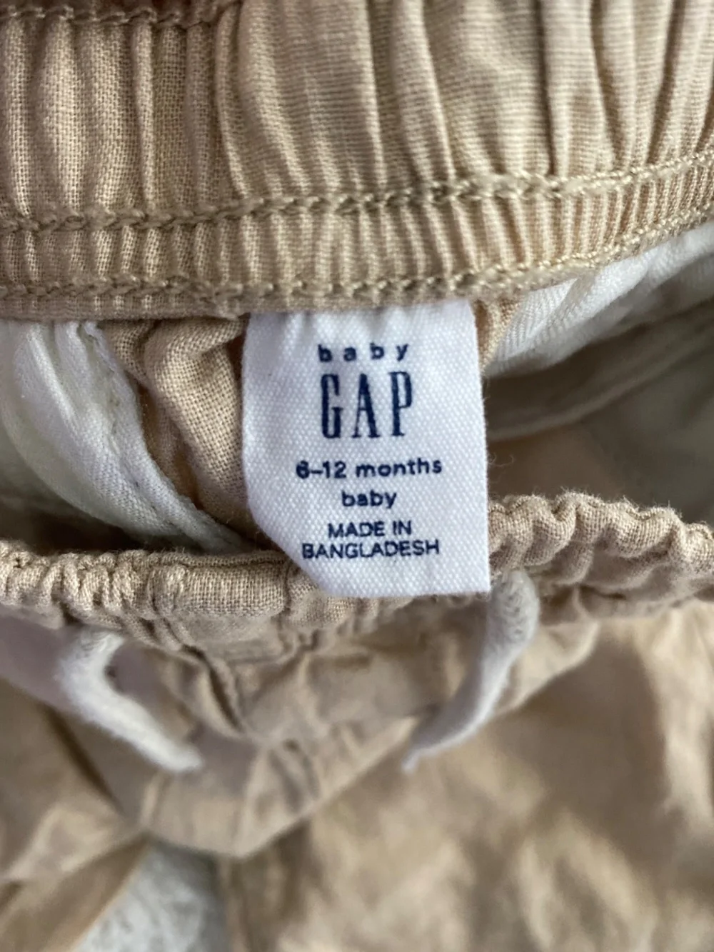 Baby Gap Organic Onesie and Linen Pants